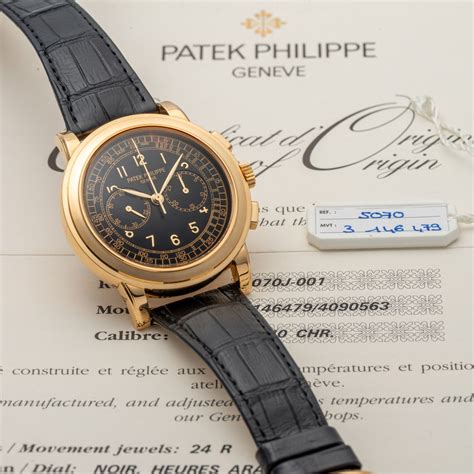 patek philippe gold dial leather|Patek Philippe watch owners.